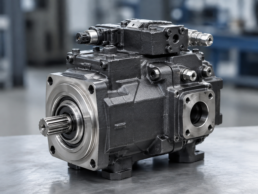 Hydraulic pumps for crane systems